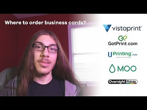 Where to Order Business Cards? | 5 Sites Compared