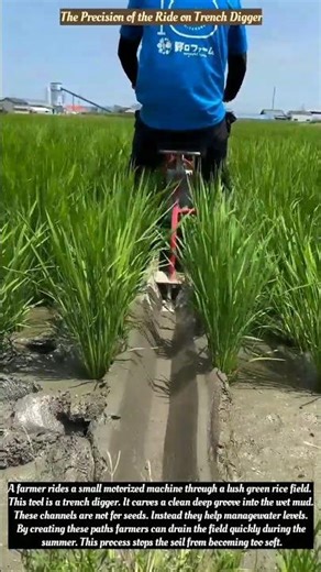 The Precision of the Ride-on Trench Digger