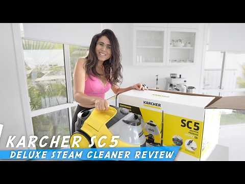 Karcher SC5 - Steam Cleaner REVIEW | Scum, Tiles, Grout, Glass, Paint ALL TESTED