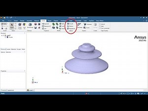 Ansys SpaceClaim Tutorial: Convert STL Mesh file to Solid Part .Step or .Iges files !!!!