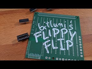 Testing Flippy Flip board with my Flip-Dot display