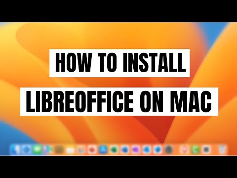 How To Install LibreOffice on Mac