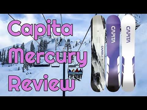 The 2025 Capita Mercury Snowboard Review