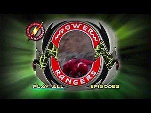 Mighty Morphin Alien Rangers (2013) DVD Opening