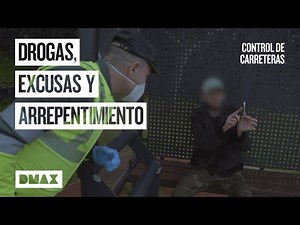 Test de drogas positivo y enfrentamiento con los agentes | Control de carreteras