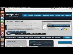 How to install Kompozer on Linux