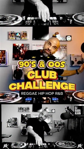 Baba Kahn on Instagram: "Starting the year the only way I know how...making you 💃🕺🏽 How many of you remember dancing to these bangers in the club? 90s and 00s Hip Hop, Reggae and R&B Mash-Up Medley #DJ #90s #00s #ThrowbackVibes #ClubClassics"