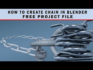 How to make chain in Blender | Blender Tutorial