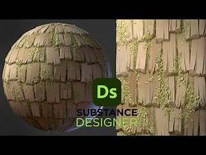 Stylized Roof Shingles - Substance 3D Designer