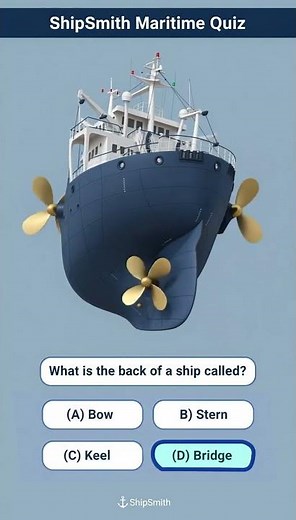 🚢 **ShipSmith Maritime Quiz #5: Ship Anatomy - The Stern** ⚓