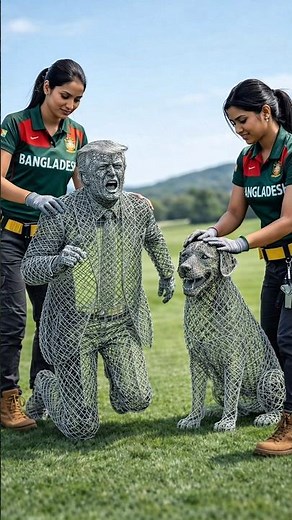 🔥 Trump & Dog Turn Into Grass — Insane! #aivideo #Short #yotubeshorts