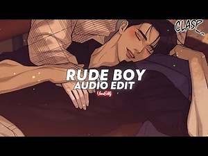 rude boy (tiktok version) || rihanna [edit audio]