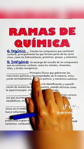 Ramas de la Química: Un Estudio Completo