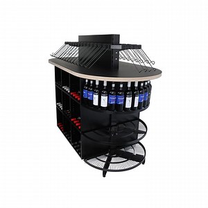 [Hot Item] Store Layouts Liquor & Wine Shelving Display