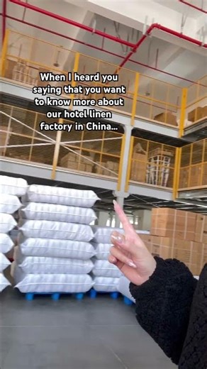 How does TOP Chinese hotel linen supplies factory look like? Check it out! #hotel #hotellinen #b2b