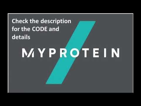 Myprotein Referral + Discount CODE