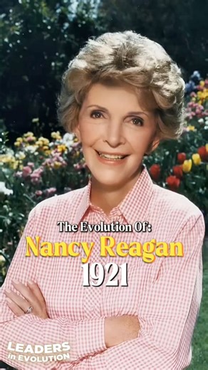 The evolution of Nancy Reagan #evolution #history #life #leadersinevolution #Nancy Reagan | Leaders in Evolution