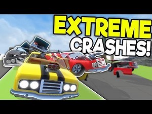 STUNT RACE ENDS IN EPIC DESTRUCTION! - Crash Wheels Gameplay Update - Physics Based Destruction