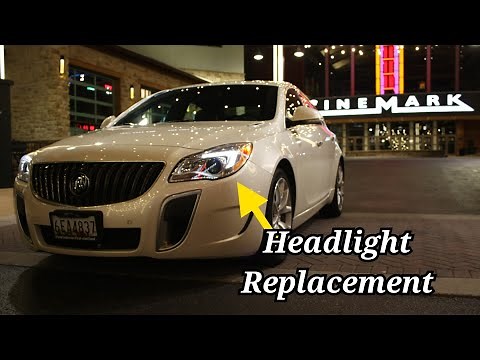 How to : Buick Regal Headlight Replacement