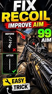 This Recoil Trick Feels Like Aimbot 😳 CODM Aim Guide #codm #codmshorts