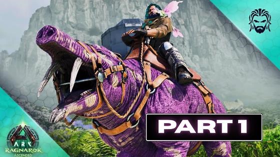 I Built an Automatic Poop Silo Fertilizer Farm! ¦ ARK; Ragnarok [E14] Part 1