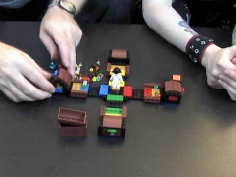 Toy Brief 47 : Pirate Code LEGO Game Set 3840 Opening Building Review Play