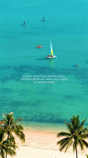 Hint, hint 🏝️ A Christmas wish wrapped in sun-soaked pool days, unlimited beach adventures and effortless relaxation. #HamiltonIsland #Queensland #Australia | Hamilton Island