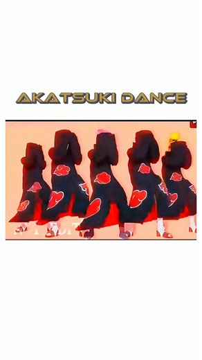 Akatsuki Funny Dance | Naruto Fans Can’t Stop Laughing 😂#anime #naruto #akatsuki