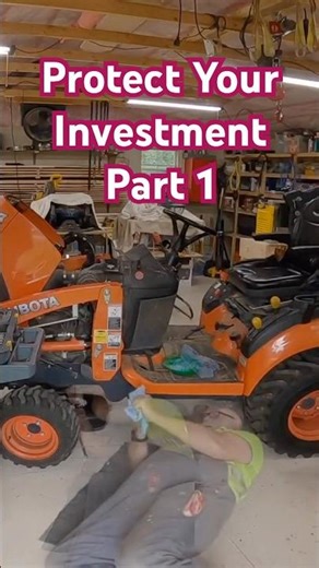 The Oil Drain Hack Every Kubota Owner Needs #tractortips #oilchange #kubota