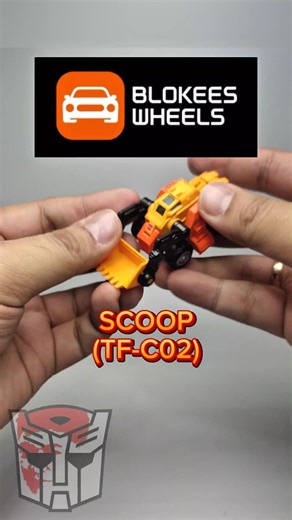 AUTOBOT SCOOP! BlokeesWheels TransformersC02 #blokees #blokeeswheels #transformers #blokeesmodelkits
