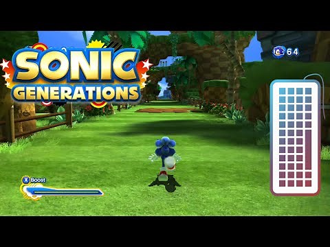 Sonic Generations (PC): Green Hills (Modern) [Keyboard] [1080p]