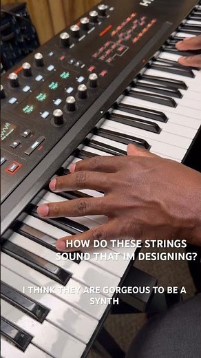 Designing strings on the Hydrasynth #synth #synthesizer #synthesizersound