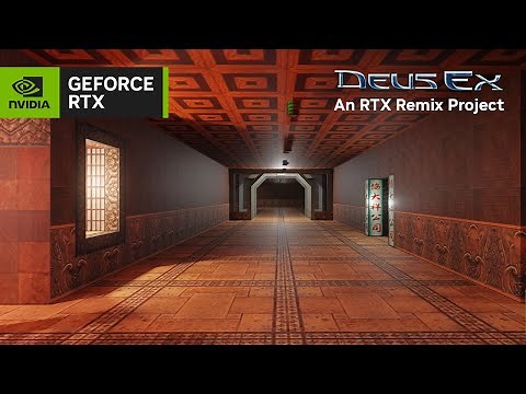Making Deus Ex Compatible with RTX Remix | Echelon Renderer Full Ray Tracing & DLSS 3.5 Tech Demo