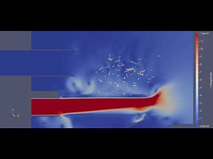 Cleaning Shoe Velocity Field LIGGGHTS and OpenFOAM