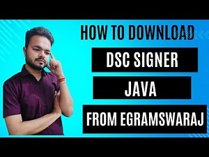 eGramSwaraj पोर्टल से DSC Signer और Java कैसे डाउनलोड करें | पूरा प्रोसेस Step by Step
