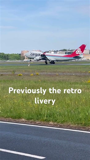 Cargolux B747-400F Landing