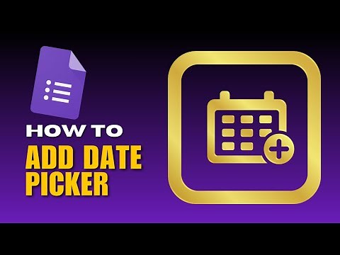 [NEW UPDATE] How to Add Date Picker in Google Forms