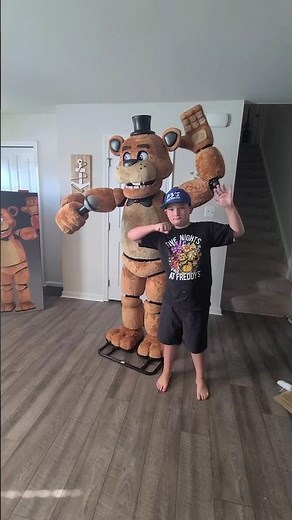 Spirit Halloween Animatronics | Freddy Fazbear Demo FNAF | #shorts