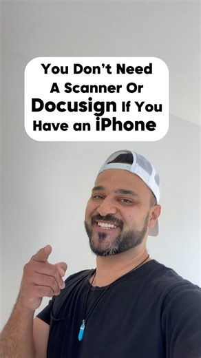 You don’t need a scanner or docusign if you have an iPhone #iphonetips | Letsdodiz