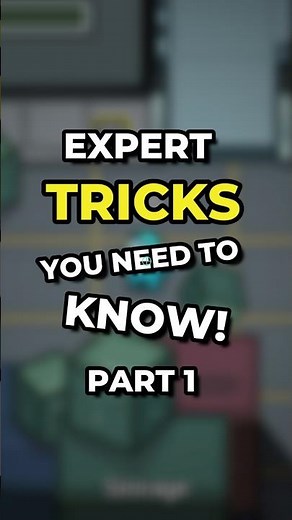 EXPERT TRICKS YOU NEED TO KNOW in Among Us PART 1 #amongus #innersloth #amongustipsandtricks