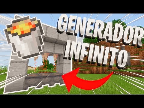 GENERADOR DE LAVA INFINITA | MINECRAFT BEDROCK 1.17
