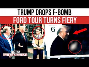 Trump Flips After ‘Pedophile Protector’ Taunt, Yells 'F**K YOU' At Heckler At FORD Plant
