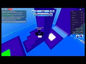 No Jumping Difficulty Chart Obby (Stages 204+)