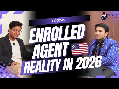 US Enrolled Agent Podcast | 2026 🇺🇸 | The Truth About US Tax Career, Salary & Scope