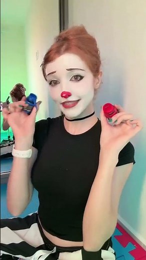 You let the inner clown out 🤡✨ #shorts #makeuptransformation