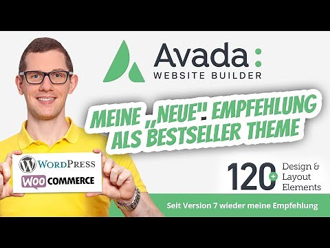 Der Bestseller: AVADA WordPress Theme ⭐ ⭐ ⭐ Fusion Builder für Webseite & Onlineshop 🚀