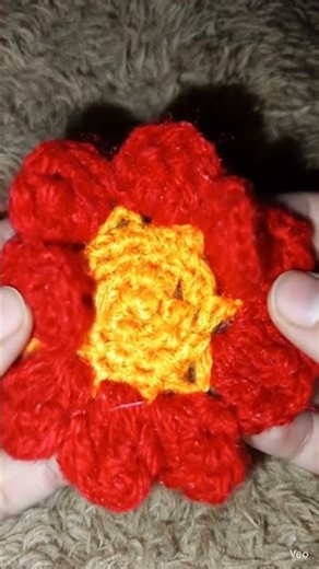 beautiful ❤️ flower make wool #movie #music #craftyhome #youtubeshorts #
