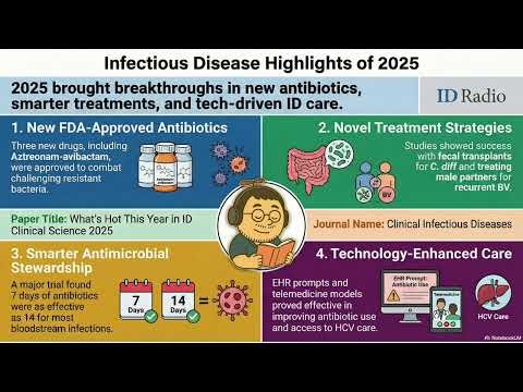 2025 ID Clinical Science: Advances in New Antibiotics, Tech, and Stewardship CID