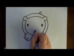 How to Draw a Bear Baby Cartoon Simple Drawing Tutorial for Kids Doodleacademy