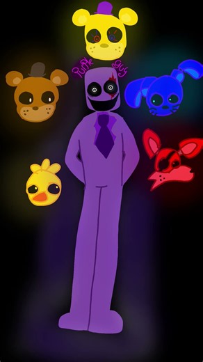 Purple Guy #fnaf #digitalart #drawing #mystyle